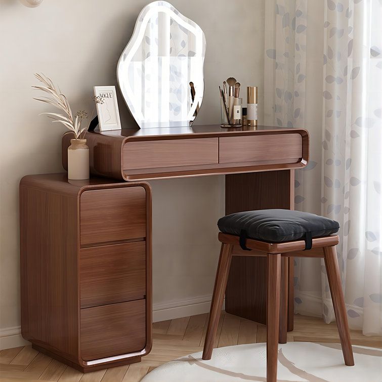 Tổng hợp các kiểu bàn trang điểm gỗ đẹp dẫn đầu xu hướng năm 2026 Bàn trang điểm gỗ
