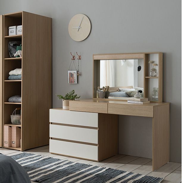 Tổng hợp các kiểu bàn trang điểm gỗ đẹp dẫn đầu xu hướng năm 2026 Bàn trang điểm gỗ