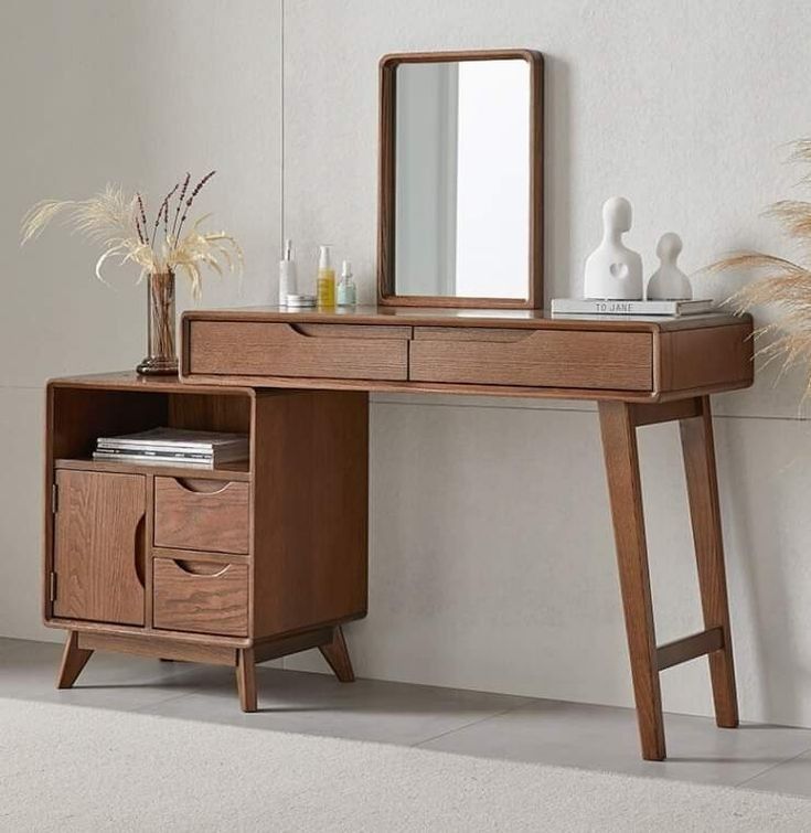 Tổng hợp các kiểu bàn trang điểm gỗ đẹp dẫn đầu xu hướng năm 2026 Bàn trang điểm gỗ