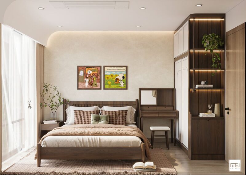 Nội thất phòng ngủ 10m2 