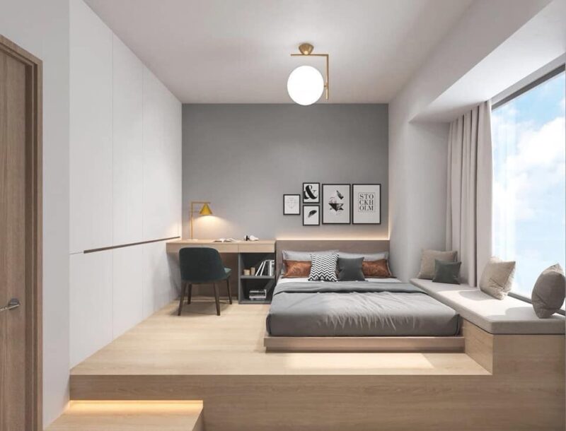 Nội thất phòng ngủ 7m2 