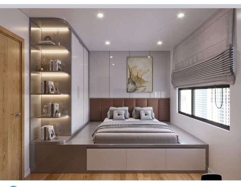 Nội thất phòng ngủ 7m2 