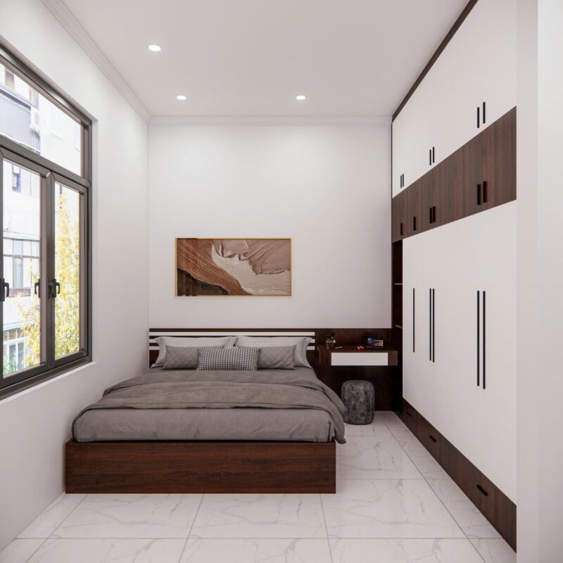 Nội thất phòng ngủ 7m2 