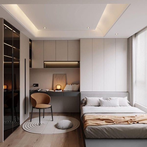 Nội thất phòng ngủ 7m2 