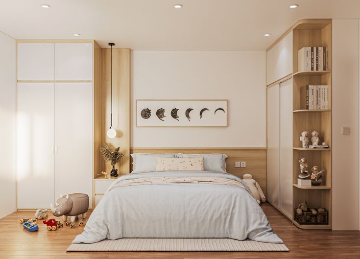 Nội thất phòng ngủ nhỏ 12m2 hiện đại và công năng Nội thất phòng ngủ nhỏ 12m2