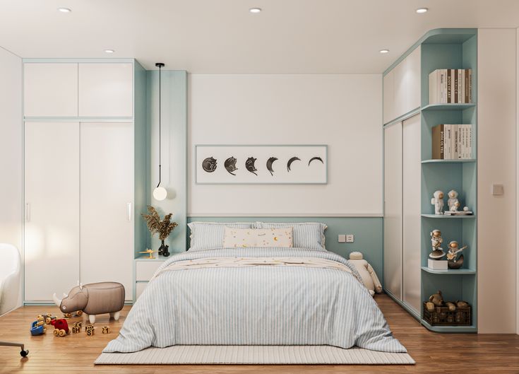 Nội thất phòng ngủ nhỏ 12m2 hiện đại và công năng Nội thất phòng ngủ nhỏ 12m2