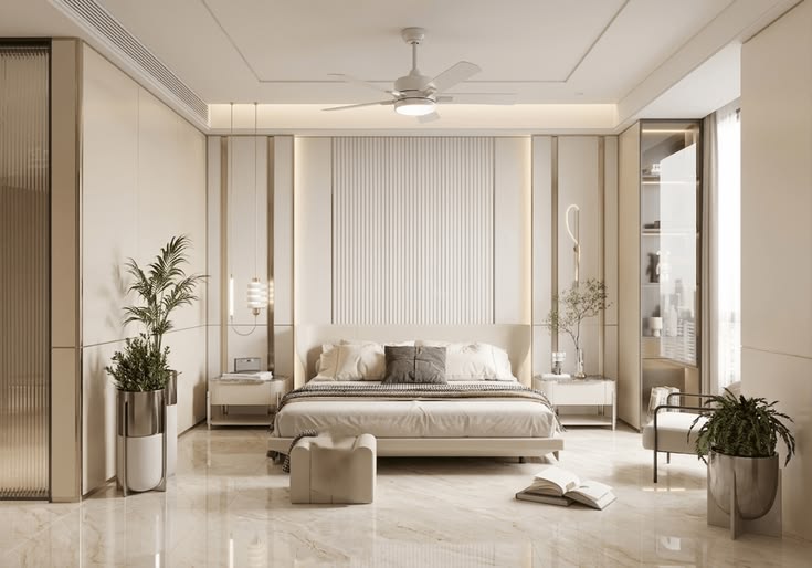 Phòng ngủ cho vợ chồng mới cưới 