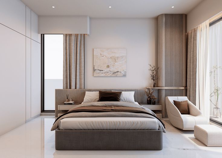 Phòng ngủ cho vợ chồng mới cưới 