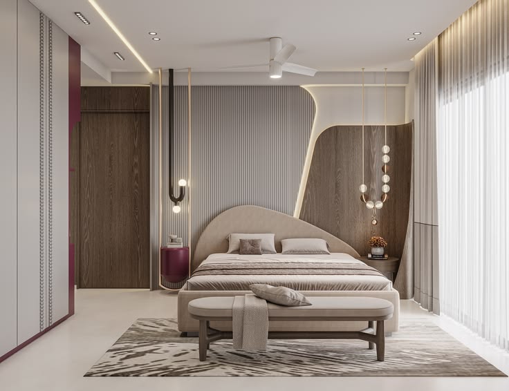 Những mẫu thiết kế phòng ngủ đẹp sang trọng tại Nội thất Hoàng Sơn Thiết kế phòng ngủ đẹp sang trọng