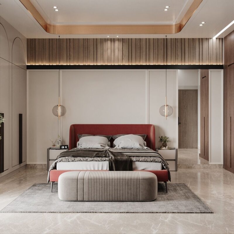 Những mẫu thiết kế phòng ngủ đẹp sang trọng tại Nội thất Hoàng Sơn Thiết kế phòng ngủ đẹp sang trọng
