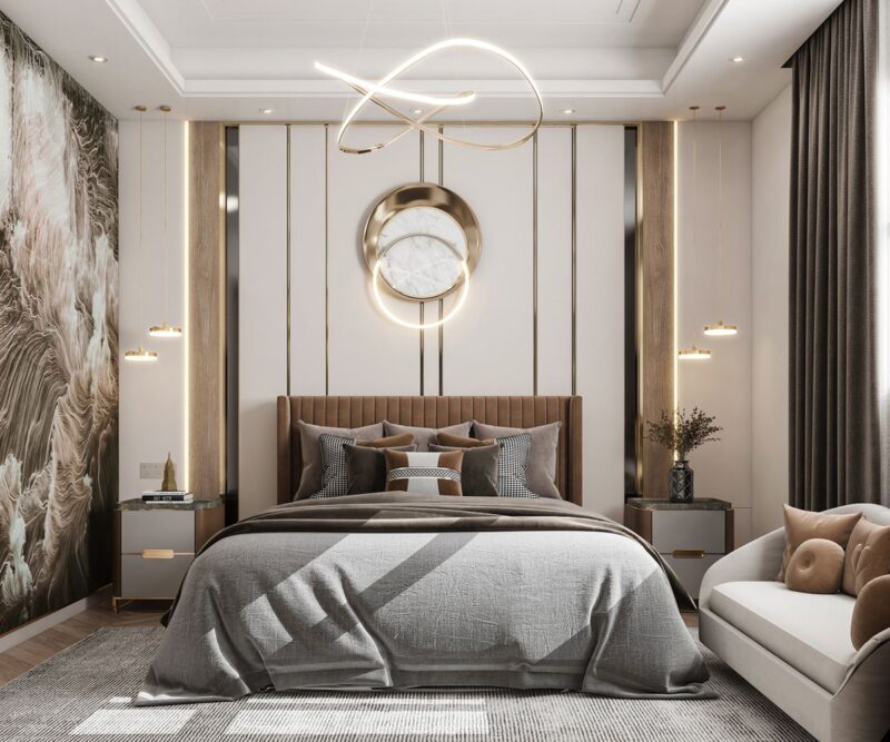 Những mẫu thiết kế phòng ngủ đẹp sang trọng tại Nội thất Hoàng Sơn Thiết kế phòng ngủ đẹp sang trọng