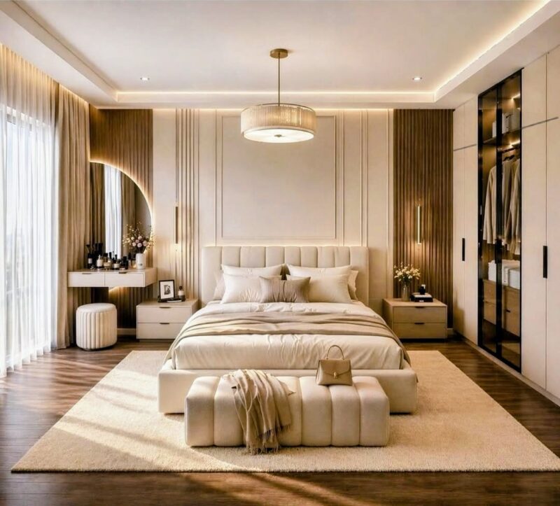 Những mẫu thiết kế phòng ngủ đẹp sang trọng tại Nội thất Hoàng Sơn Thiết kế phòng ngủ đẹp sang trọng