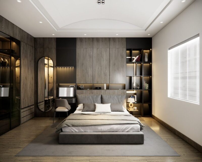 Những mẫu thiết kế phòng ngủ đẹp sang trọng tại Nội thất Hoàng Sơn Thiết kế phòng ngủ đẹp sang trọng