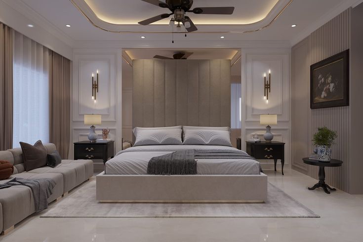 Những mẫu thiết kế phòng ngủ đẹp sang trọng tại Nội thất Hoàng Sơn Thiết kế phòng ngủ đẹp sang trọng