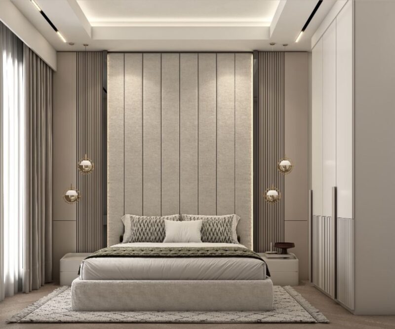 Phòng ngủ sang trọng hiện đại 