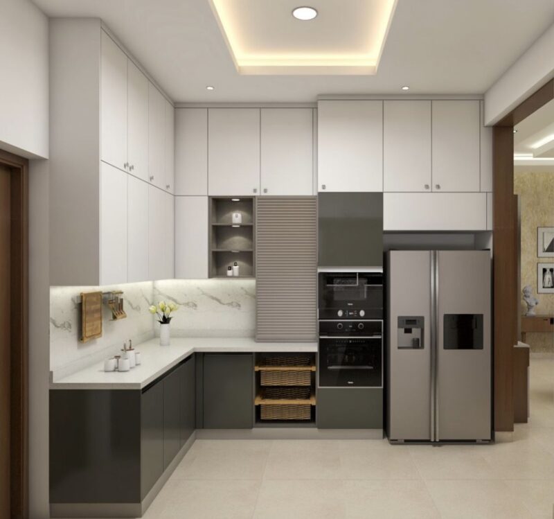 Các mẫu bếp hình chữ L phổ biến nhất hiện nay Bếp hình chữ L