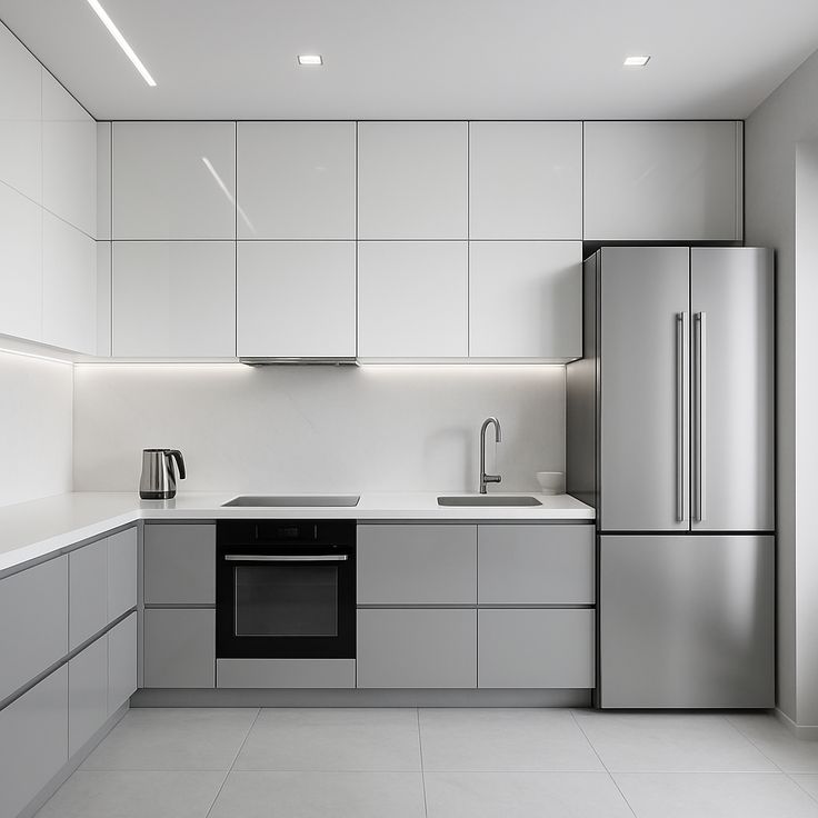 Tủ bếp nhỏ và gọn 