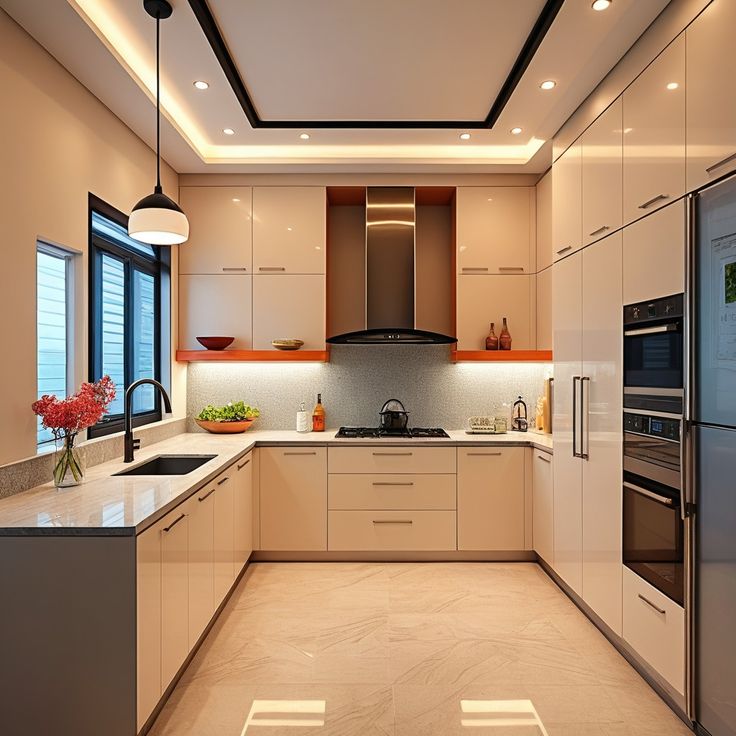 Các mẫu bếp hình chữ L phổ biến nhất hiện nay Các mẫu bếp hình chữ L phổ biến nhất hiện nay
