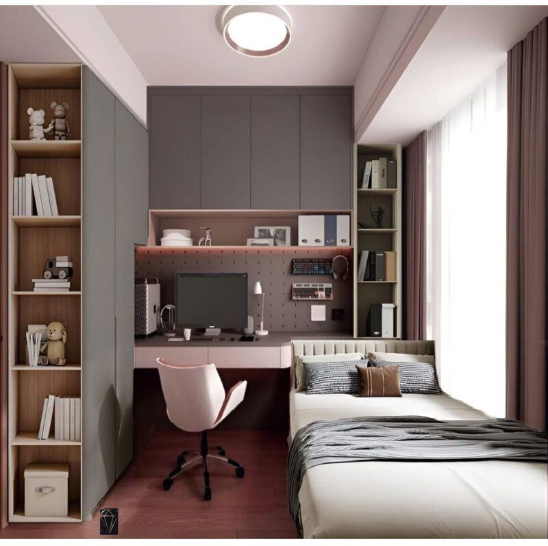 Phòng ngủ nhỏ 6m2 