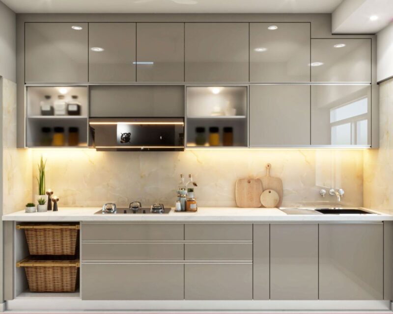 Tủ bếp hình chữ I 