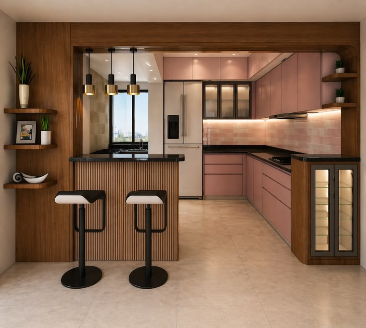 Tổng hợp các mẫu quầy bar tủ bếp đẹp, sang trọng tại Nội thất Hoàng Sơn Quầy bar tủ bếp