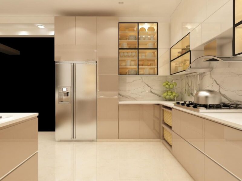 Tủ bếp nhỏ và gọn 