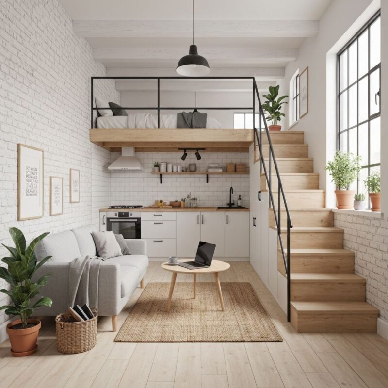 Cách trang trí phòng ngủ gác xếp đẹp và thông minh Phòng ngủ gác xếp