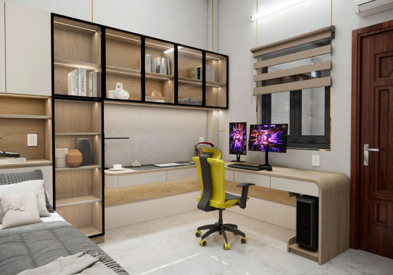 Dự án thiết kế phòng ngủ cho nhà chị Hà, TP.HCM