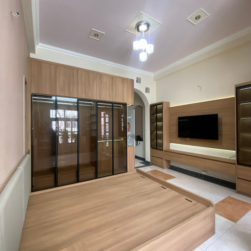 Bàn giao phòng ngủ cho chị Mai quận Phú Nhuận TP.HCM Bàn giao dự án phòng ngủ cho chị Mai Phú Nhuận