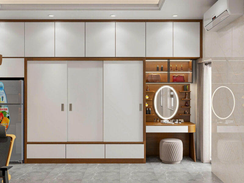 Dự án thiết kế phòng ngủ đa năng cho chị Thanh - Bình Thạnh TP.HCM Dự án thiết kế phòng ngủ đa năng cho chị Thanh - Bình Thạnh