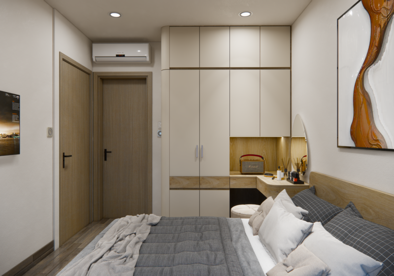 Bàn giao dự án thiết kế phòng ngủ cho nhà chị Khánh quận 9 TP.HCM Bàn giao dự án thiết kế phòng ngủ cho nhà chị Khánh quận 9