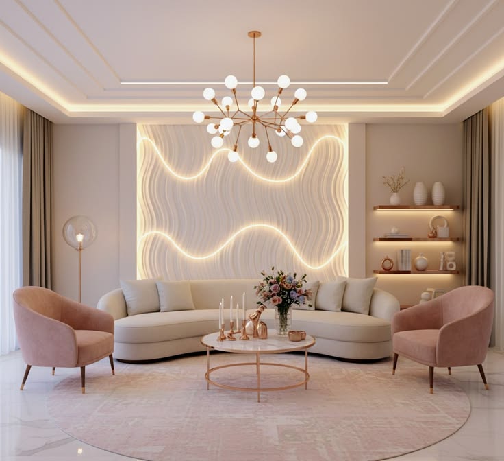 Tổng hợp các mẫu nội thất cho phòng đẹp màu hồng nhẹ nhàng, hiện đại Phòng đẹp màu hồng