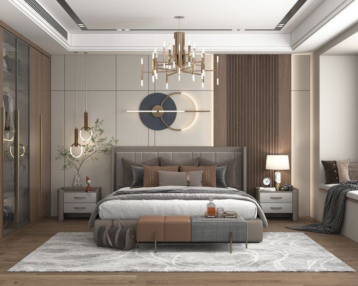 Phong thuỷ nội thất phòng ngủ cho người mệnh Kim Phòng ngủ cho người mệnh Kim