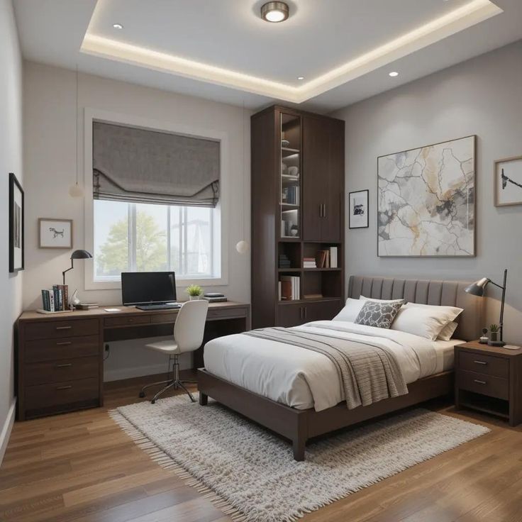 Các mẫu phòng ngủ có cửa sổ đẹp, hiện đại dẫn đầu xu hướng Phòng ngủ cửa sổ