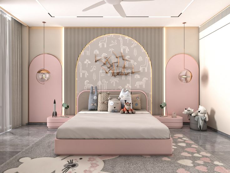 Tổng hợp các mẫu phòng ngủ dễ thương tại Nội thất Hoàng Sơn Phòng ngủ dễ thương