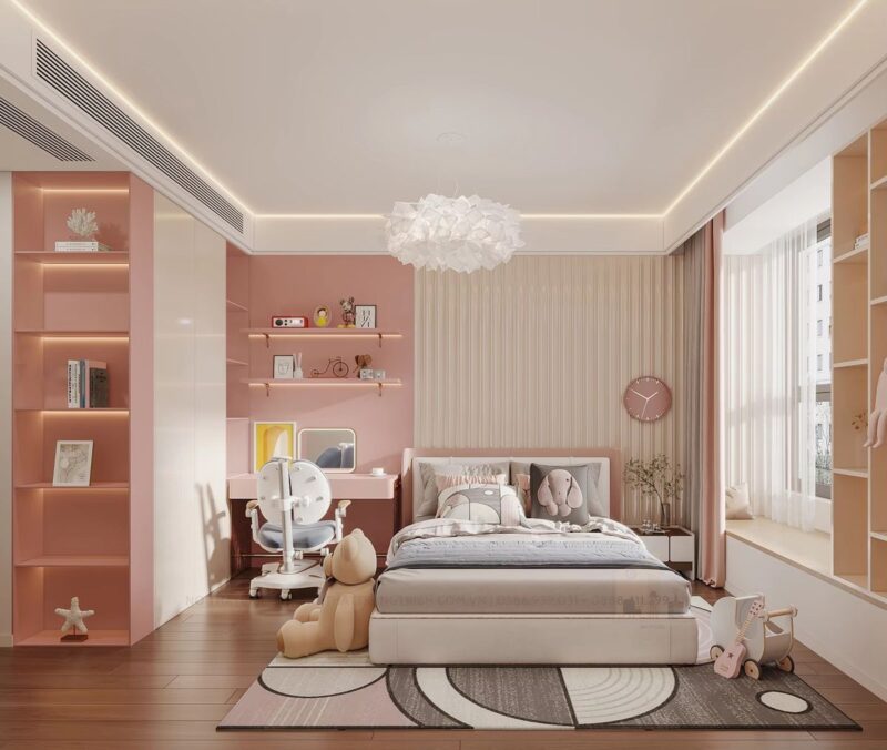 Tổng hợp các mẫu phòng ngủ dễ thương tại Nội thất Hoàng Sơn Phòng ngủ dễ thương