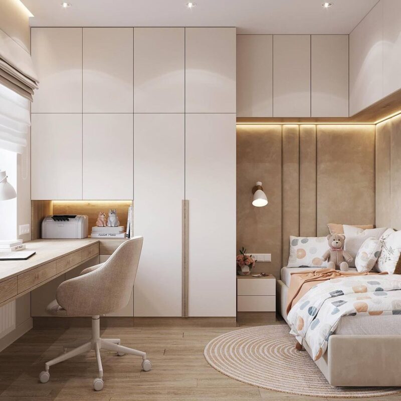 Các mẫu phòng ngủ đẹp 4m2 được ưa chuộng hiện nay Phòng ngủ đẹp 4m2