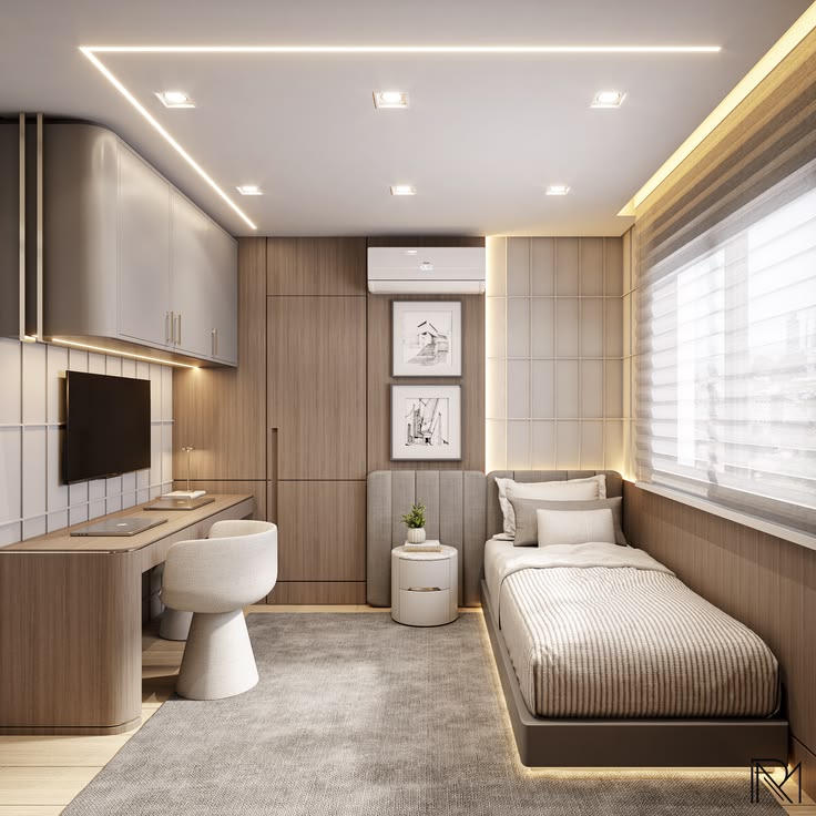 Các mẫu phòng ngủ đẹp 4m2 được ưa chuộng hiện nay Phòng ngủ đẹp 4m2