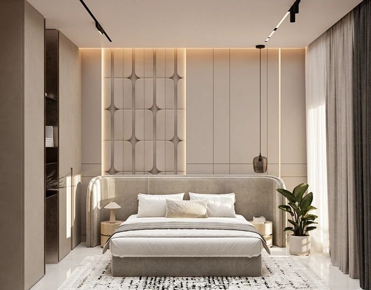 Mẫu phòng ngủ đẹp đơn giản 15m2 hiện đại và đầy đủ công năng Phòng ngủ đẹp đơn giản 15m2