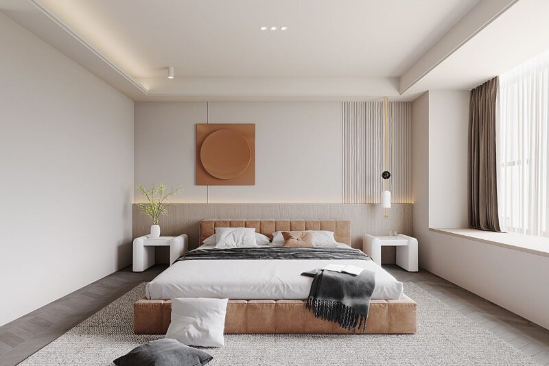 Phòng ngủ kiểu Hàn Quốc 