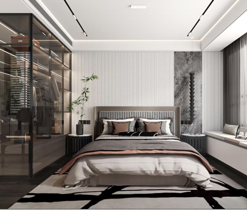 Phòng ngủ vào mùa mưa