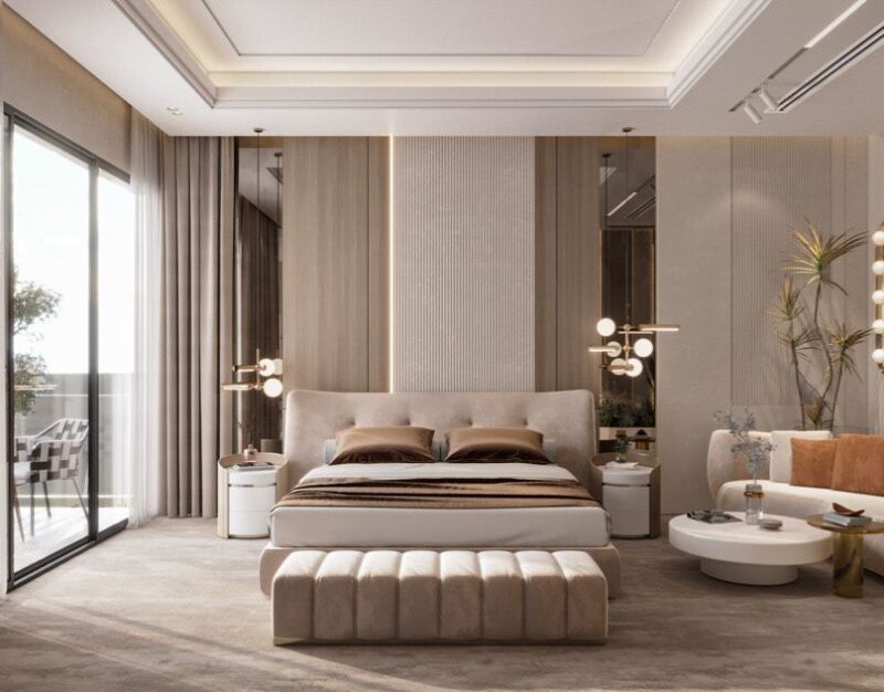 Phòng ngủ vào mùa mưa