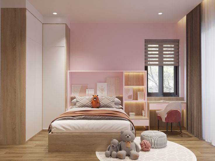 Tổng hợp các mẫu phòng ngủ vợ chồng 10m2 Phòng ngủ vợ chồng 10m2
