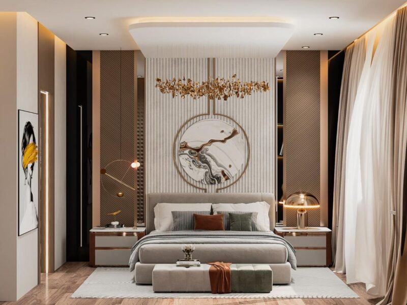Các mẫu thiết kế phòng ngủ 15m2 đẹp, hiện đại và công năng Thiết kế phòng ngủ 15m2