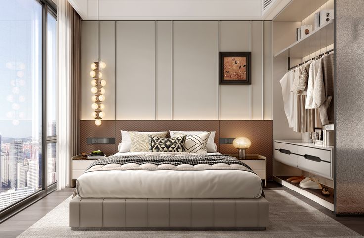 Các mẫu thiết kế phòng ngủ 15m2 đẹp, hiện đại và công năng Thiết kế phòng ngủ 15m2
