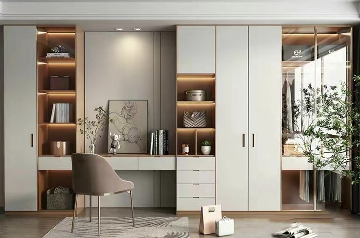 Tổng hợp các mẫu tủ âm tường phòng ngủ đẹp tại Nội thất Hoàng Sơn Tủ âm tường phòng ngủ