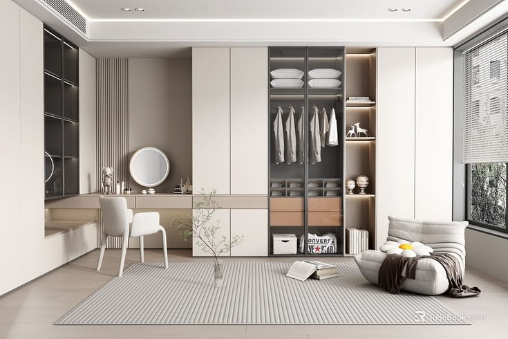 Tổng hợp các mẫu tủ âm tường phòng ngủ đẹp tại Nội thất Hoàng Sơn Tủ âm tường phòng ngủ