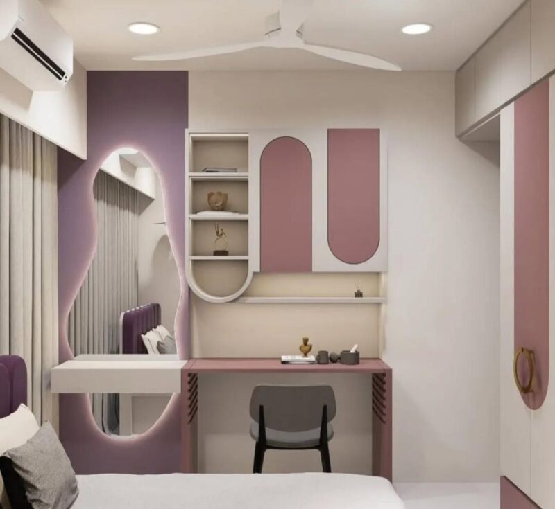 Nội thất phòng ngủ đẹp cho bé gái 18 tuổi hiện đại và tiện nghi phòng ngủ đẹp cho bé gái 18 tuổi