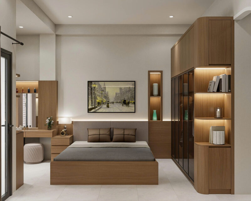 Dự án thiết kế phòng ngủ cho chị Mai - Phú Nhuận