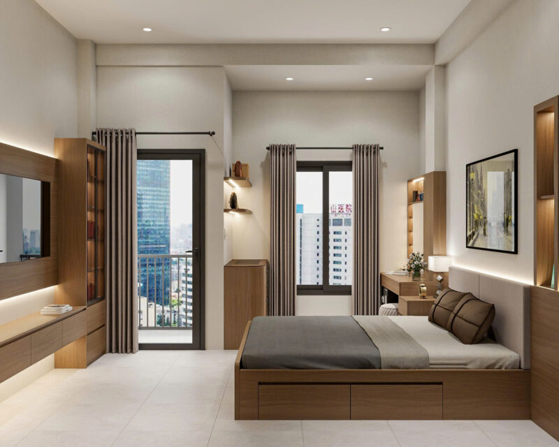 Dự án thiết kế phòng ngủ nhà chị Mai 